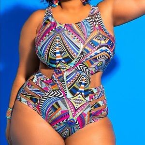 One piece swimsuit